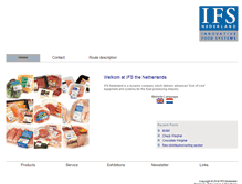 Tablet Screenshot of ifs-nederland.nl